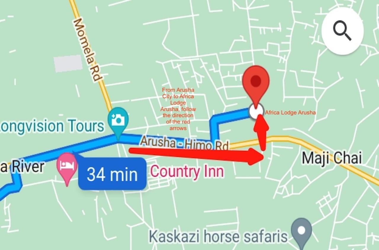 Africa Lodge Arusha Nkoaranga Экстерьер фото